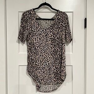 Cheetah Print Top